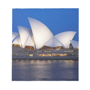 Bloc-note Opéra de Sydney la nuit, Sydney, New South
