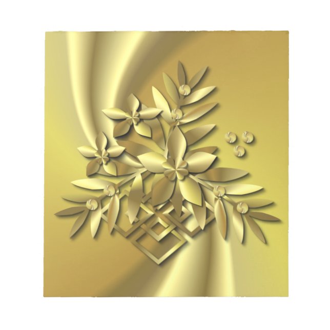 Bloc-note Or pur (Devant)