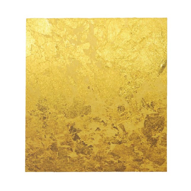 Bloc-note OR pur/or leaf (Devant)