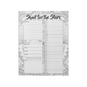 Bloc-note Organisateur quotidien de planificateur