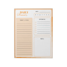 Organiseur quotidien arc-en-ciel Retro Sunburst