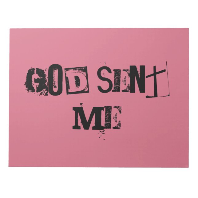 Bloc-note Orphan Black citation Dieu m'a envoyé Allison (Devant)