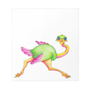 Bloc-note Ostrich rare