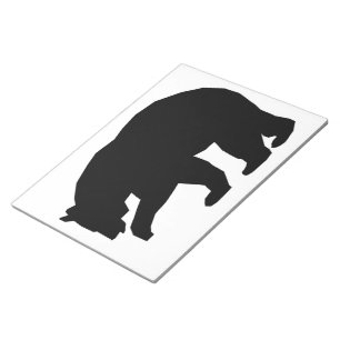 BLOC-NOTE OURS NOIR