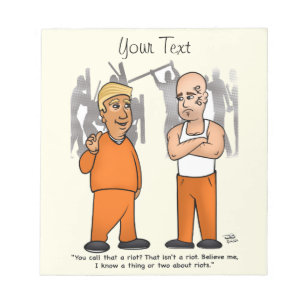 Bloc-note Pad de note de Trumper anti-émeute