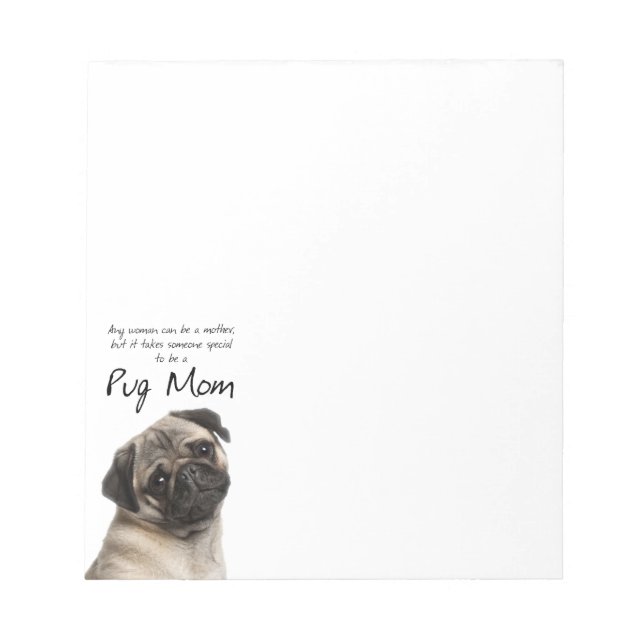 Bloc-note Pad de note maman carlin (Devant)