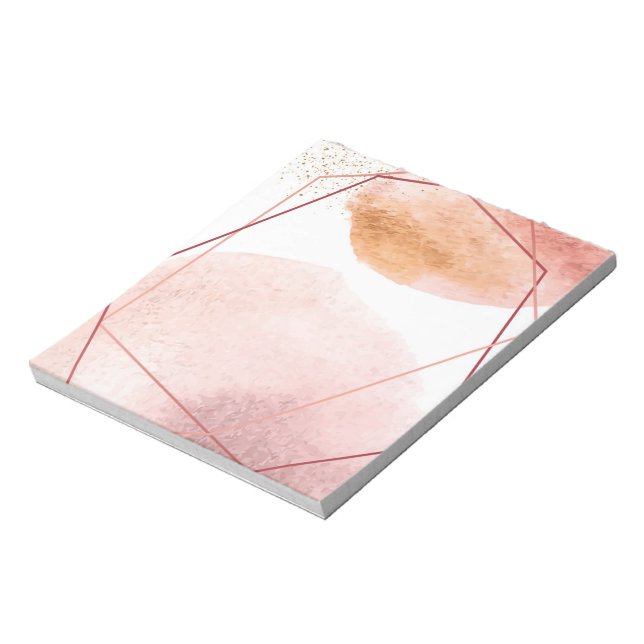 Bloc-note Pad rose Gold Note (Tourné)