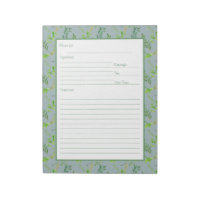 Page de recette encadrée pour Classeur Feuille Her