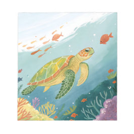 Bloc-note Painting Turtle
