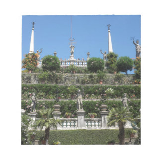 Bloc-note Palais Borromeo à Stresa, Italie