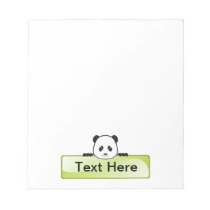 Bloc-note Panda Banner