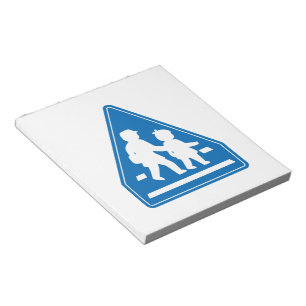 Bloc-note Panneau de signalisation scolaire >> Japonais
