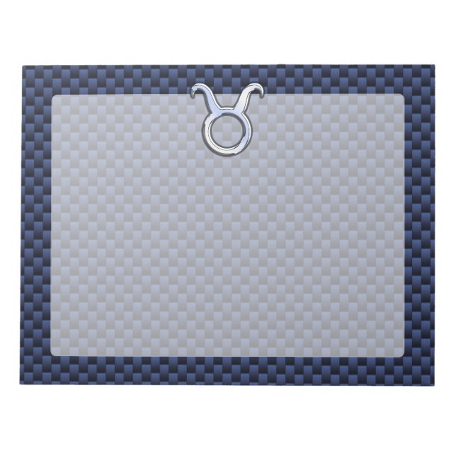 Bloc-note Panneau de signalisation Zodiac Taurus Marine Blue (Devant)