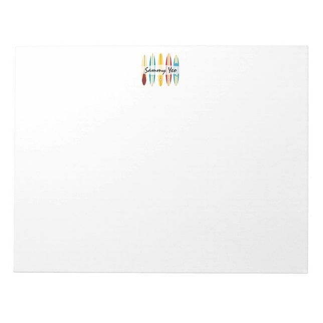 Bloc-note Panneaux vintages (Devant)