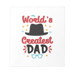 Bloc-note Papa Gift le plus grand papa du monde