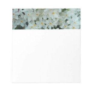 Bloc-note Paperwhite Narcissus Fleurs blanches délicates