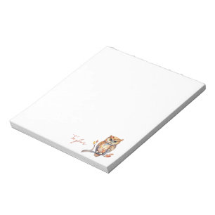 Bloc-note Papeterie personnalisée pour hibou