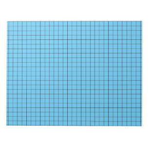 Bloc-note Papier bleu grand graphisme