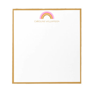 Bloc-note Papier personnalisé avec nom de fille adolescent b