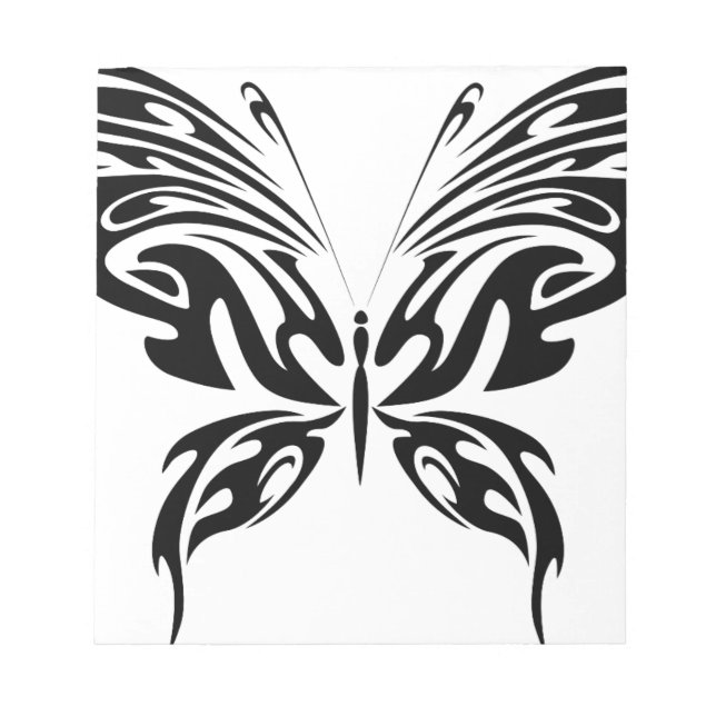 Bloc-note Papillon Abstrait (Devant)