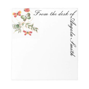 Bloc-note Papillon coloré - Papillon