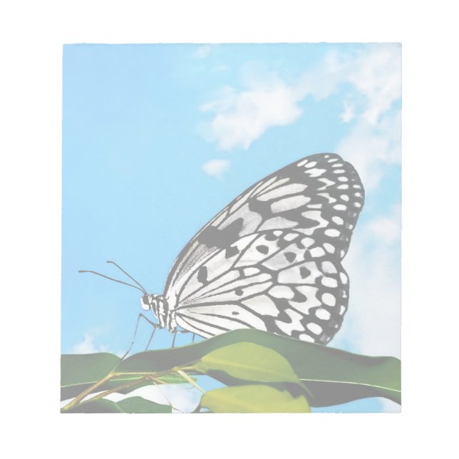 Bloc-note Papillon et ciel (Devant)