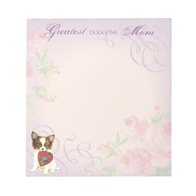 Bloc-note Papillon Heart Maman (Devant)