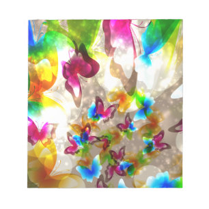 Bloc-note Papillons Abstraits