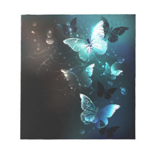 Bloc-note Papillons de nuit à la menthe