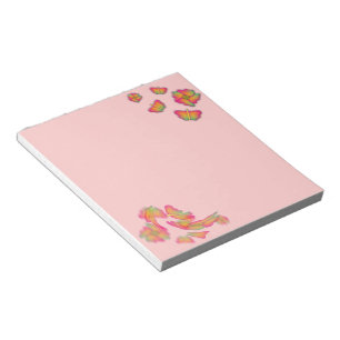 Bloc-note Papillons & Fleurs