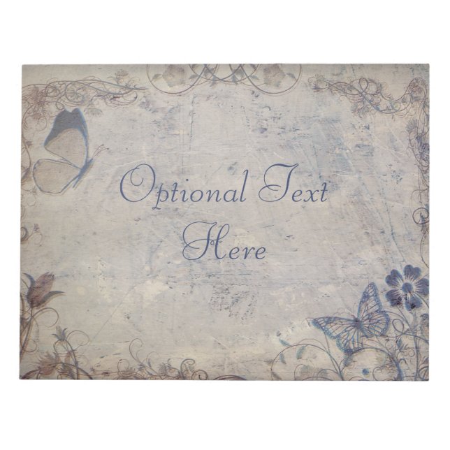 Bloc-note Papillons vintages (Devant)