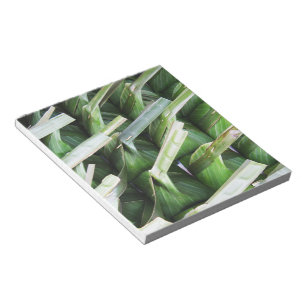 Bloc-note Paquets en feuille de bananier enveloppés