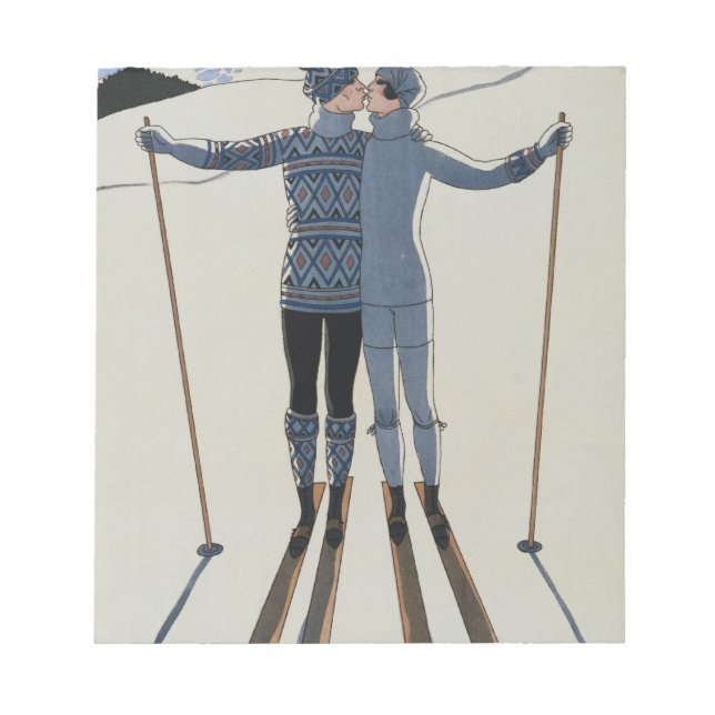 Bloc-note  par Georges Barbier (Devant)