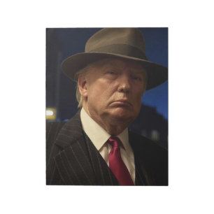 Bloc-note Parrain de l'Amérique Don J. Trump