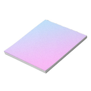 Bloc-note Parties scintillant Pastel Ombre