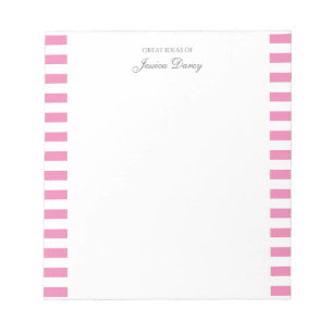 Bloc-note Pastel Elegant Classic Script Idées géniales Femin