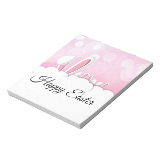 Bloc-note Pastel Pink Lapin Pâques Oreilles Notod