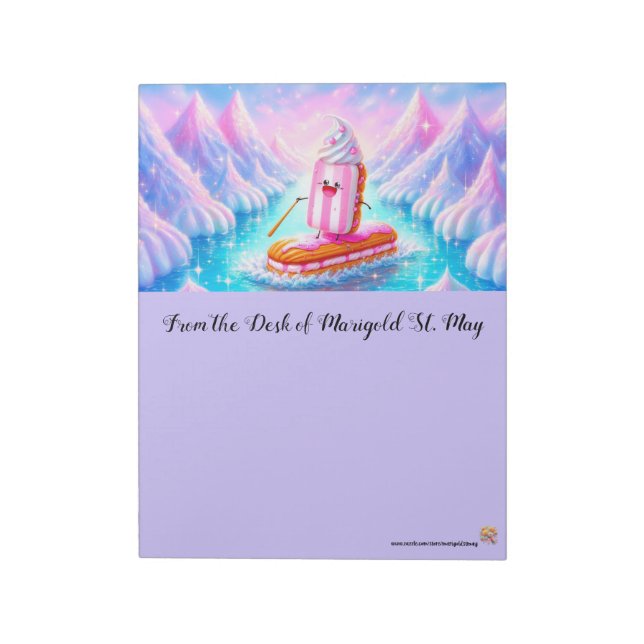 Bloc-note Pâtisseries de paddleboard (Tourné)