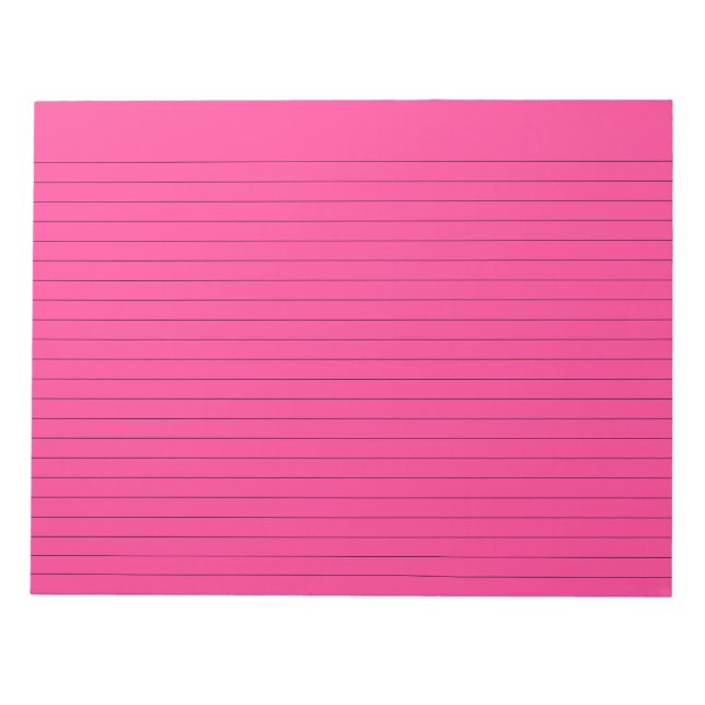Bloc-note Paysage aligné Fuchsia Français (Devant)
