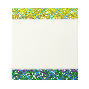 Bloc-note Peau de serpent de pourpre de scintillement