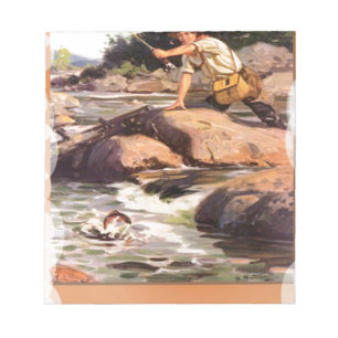 Bloc-note Pêche à partir des rochers