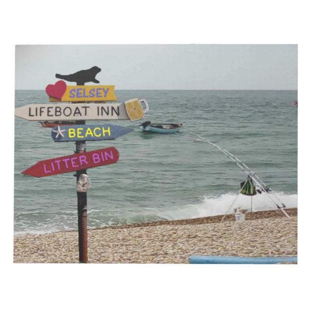 Bloc-note Pêche terminée (Devant)