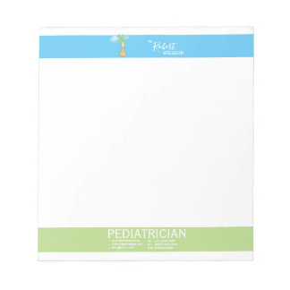 Bloc-note Pediatricien de Cute Giraffe / Pediatricien