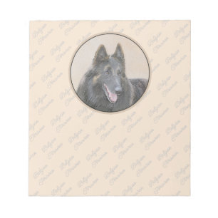 Bloc-note Peinture belge Tervuren - Cute Original Chien Art