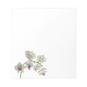 Bloc-note Peinture d'aquarelle d'orchidée