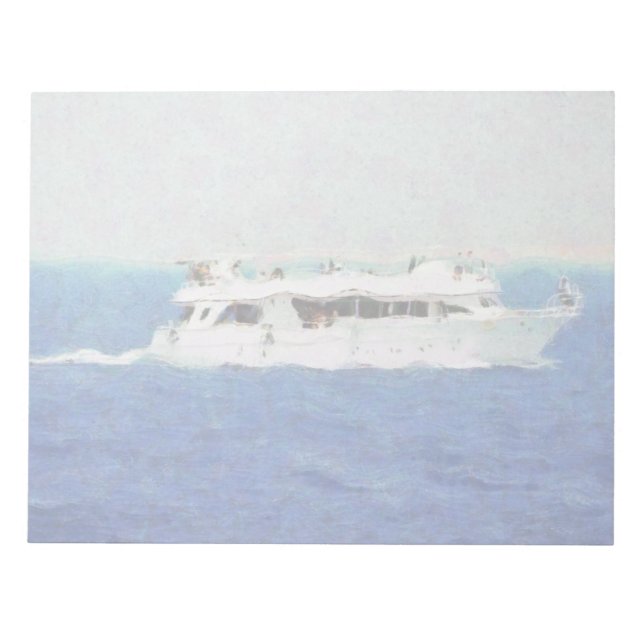 Bloc-note Peinture de bateau (Devant)