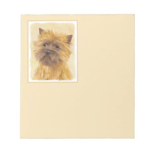 Bloc-note Peinture de Cairn Terrier - Cute Original Chien Ar