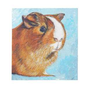 Bloc-note Peinture de cochon d'Inde Coconut