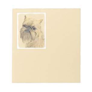 Bloc-note Peinture de Griffon de Bruxelles - Jolie œuvre d'a