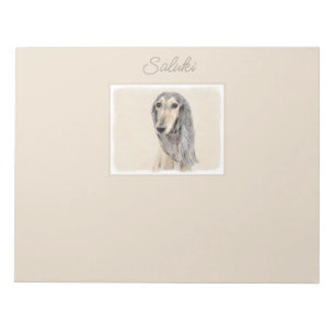 Bloc-note Peinture de Saluki (Faune) - Cute Original Chien A